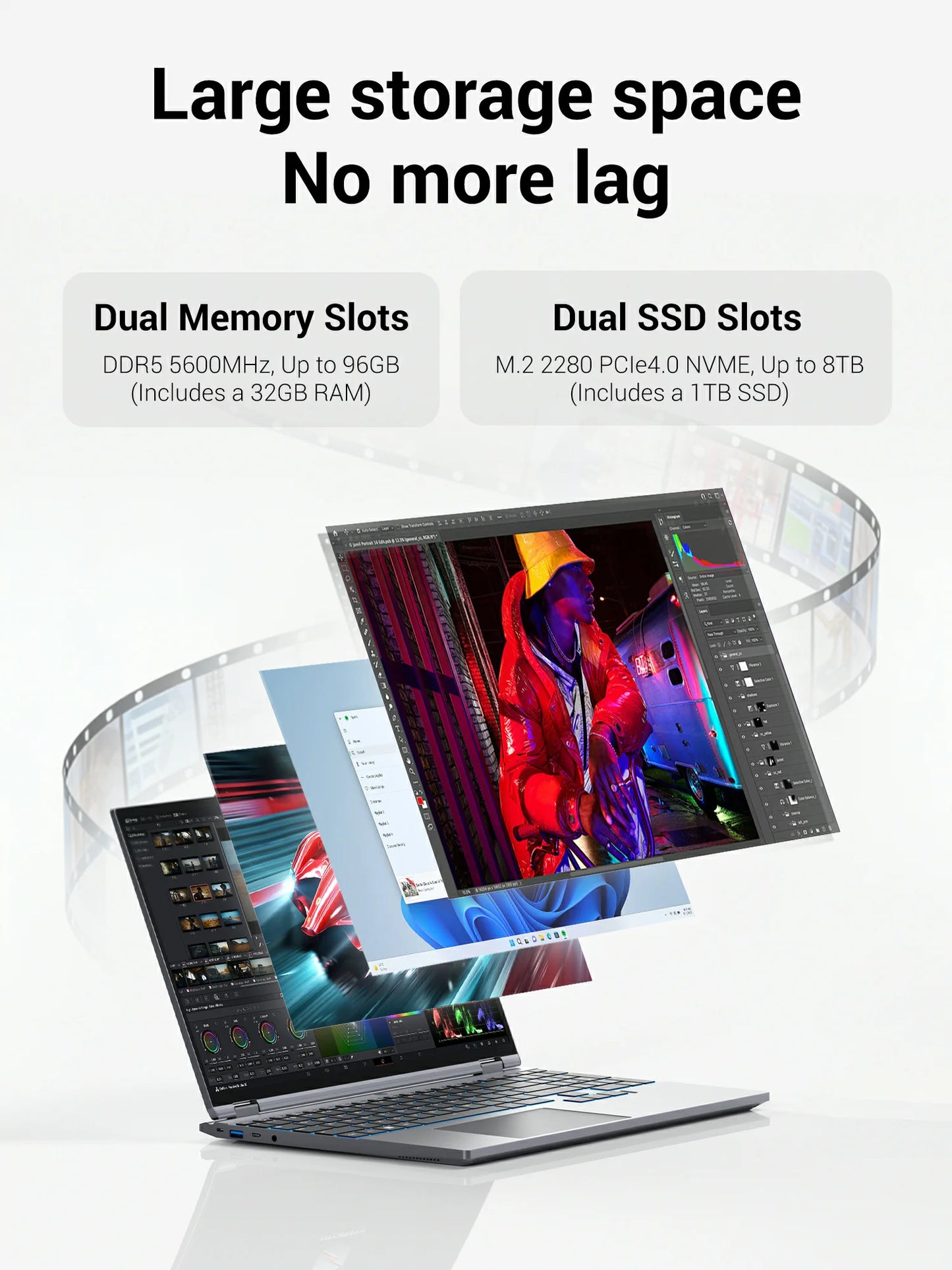 Firebat Wujie 15X Pro Gaming Laptop Ryzen 7 32GB 1TB