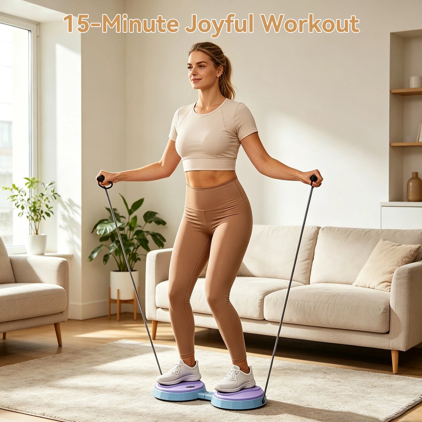Portable Multifunctional Waist Twisting Disc Fitness Equipment