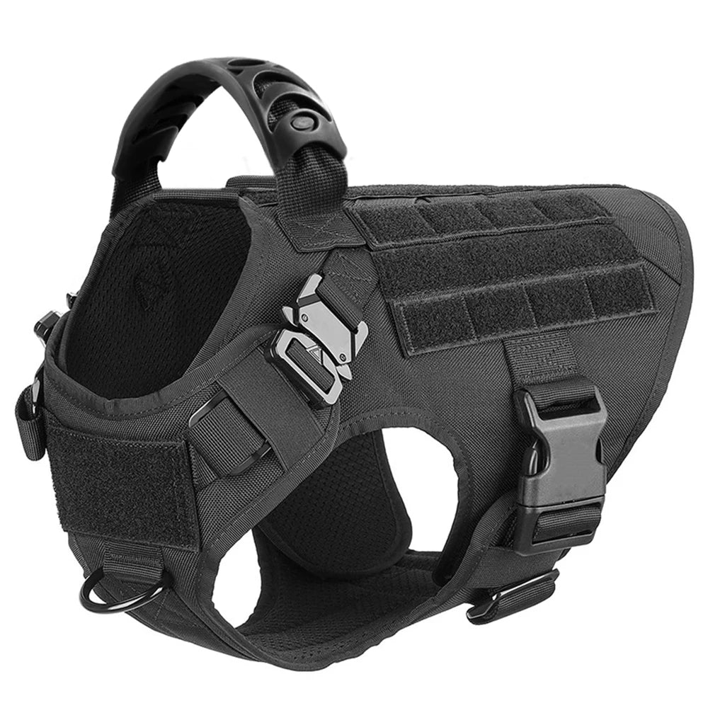 Nylon Dog Harness And Leash Set Padded Breakaway Quick Release