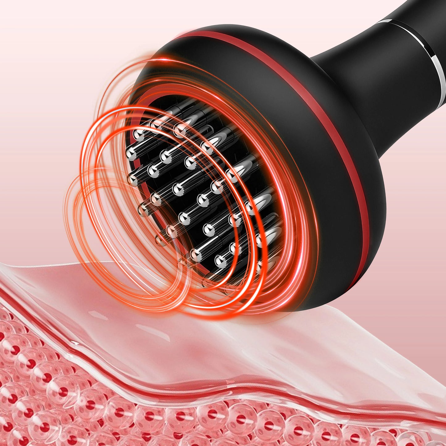 Aedwdpe Electric Heated Vibration Meridian Body Massage Brush