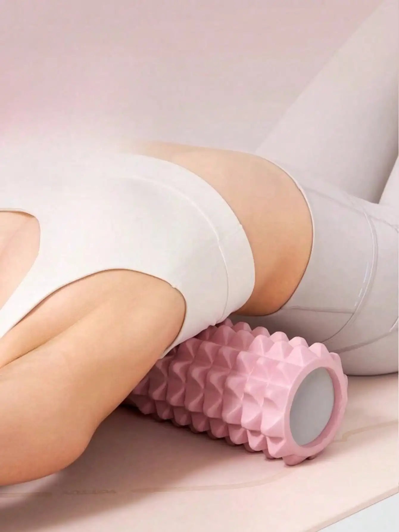 Textured Foam Yoga Massage Roller For Muscle Recovery