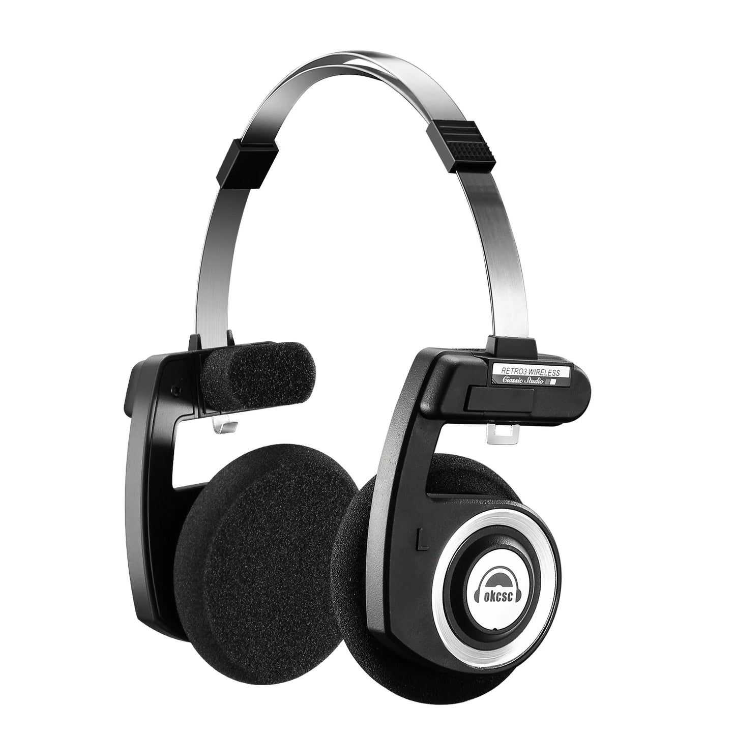 Okcsc 2in1 Wireless Headphones BT 5.3 Open Ear ANC