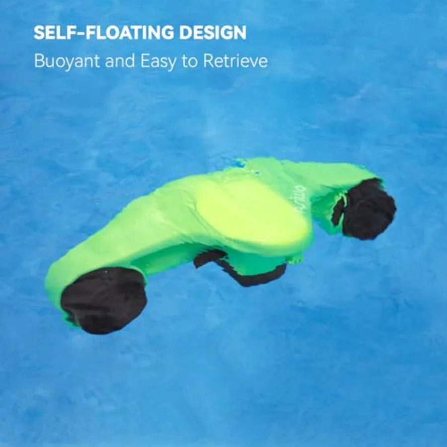Underwater Scooter For Divers And Snorkelers Powerful Dual Motors 40M Waterproof ABS Blue