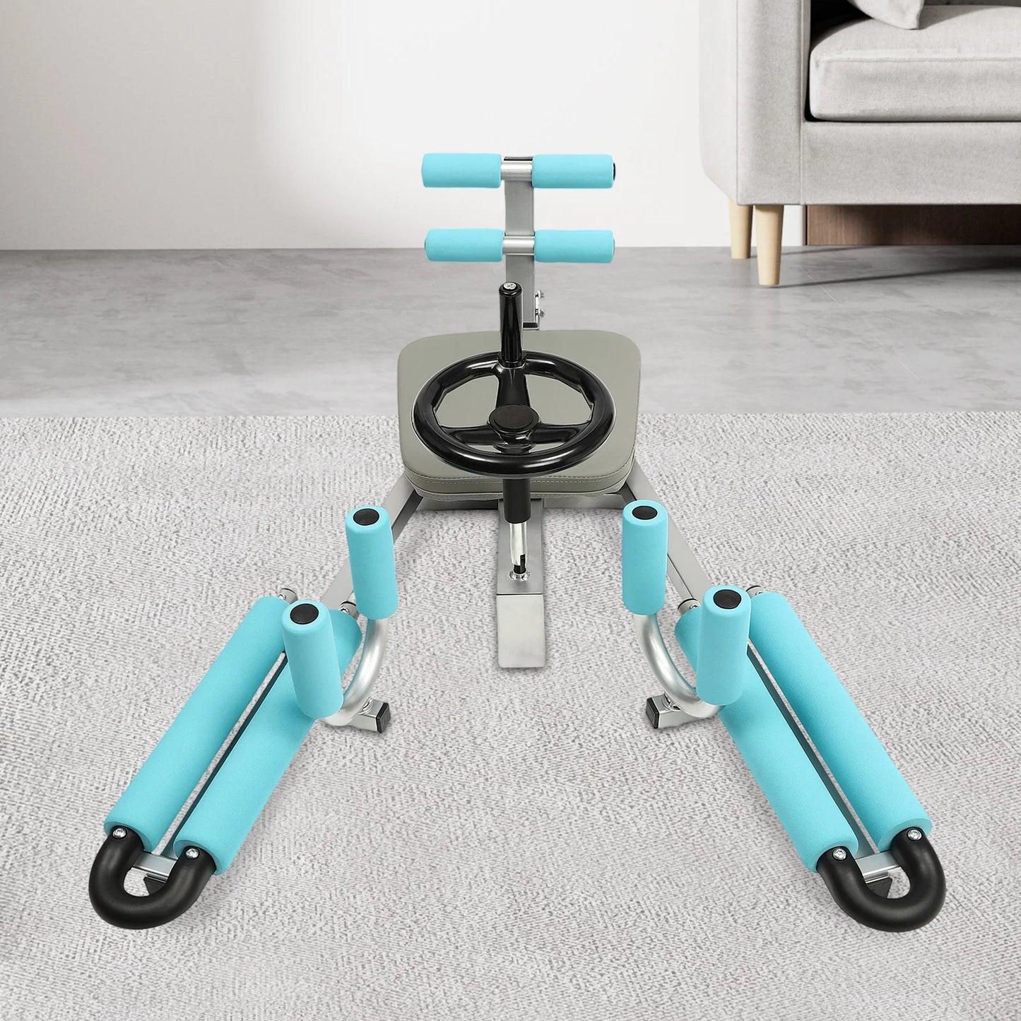 Heavy Duty Adjustable Leg Stretcher For Flexibility Training
