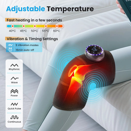 Hailicare Intelligent Electric Heating Knee Joint Protector With Vibration
