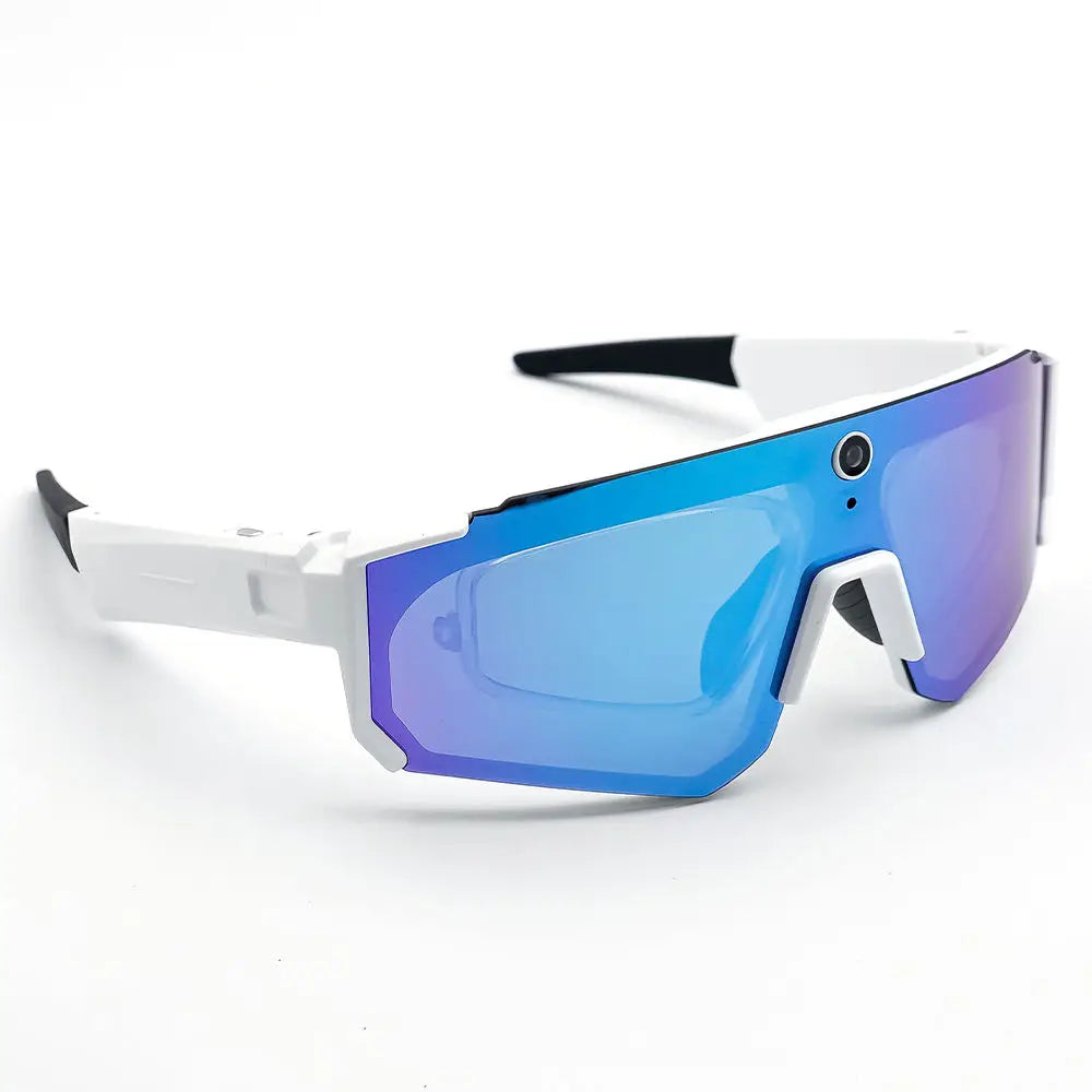 Road Cycling Smart Sunglasses With Camera 8MP Polarized Lenses AI Translation