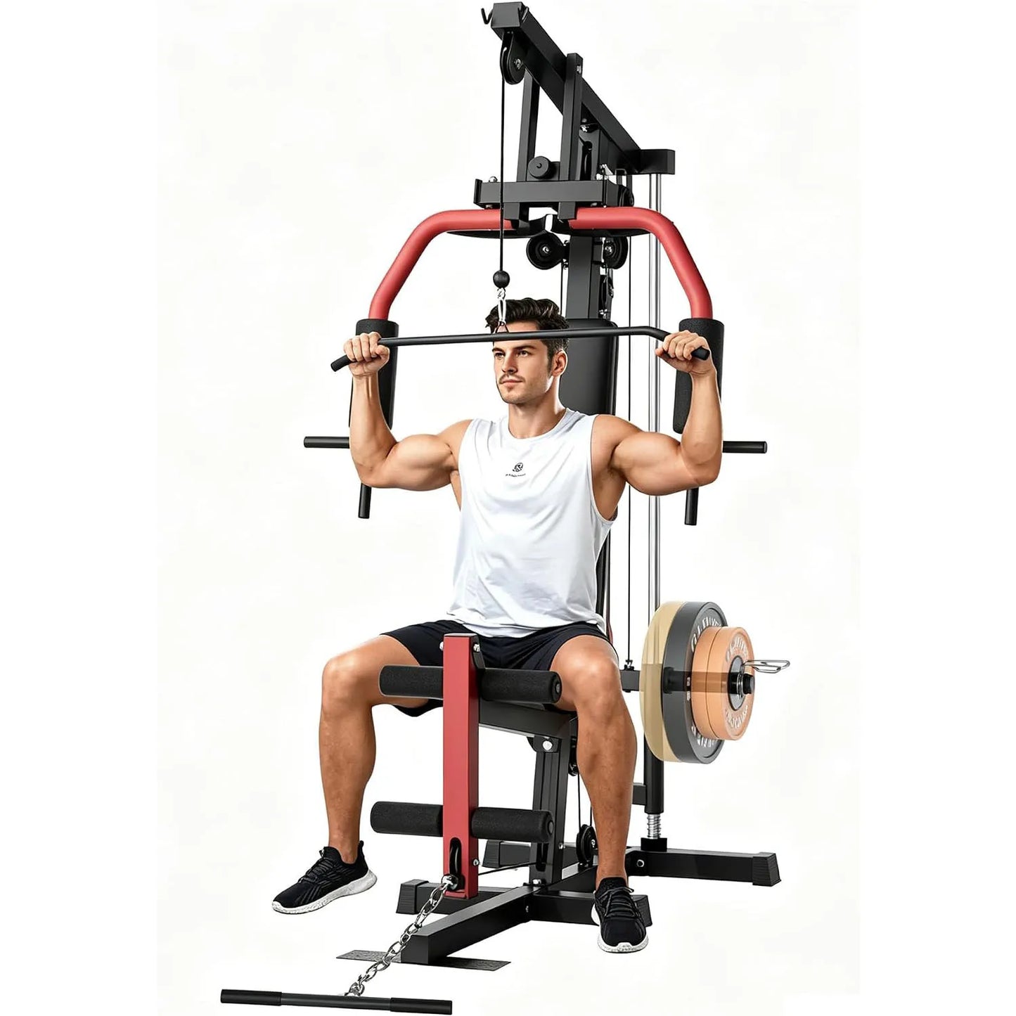 HiMISS Five In One Home Gym Full Body Workout Machine