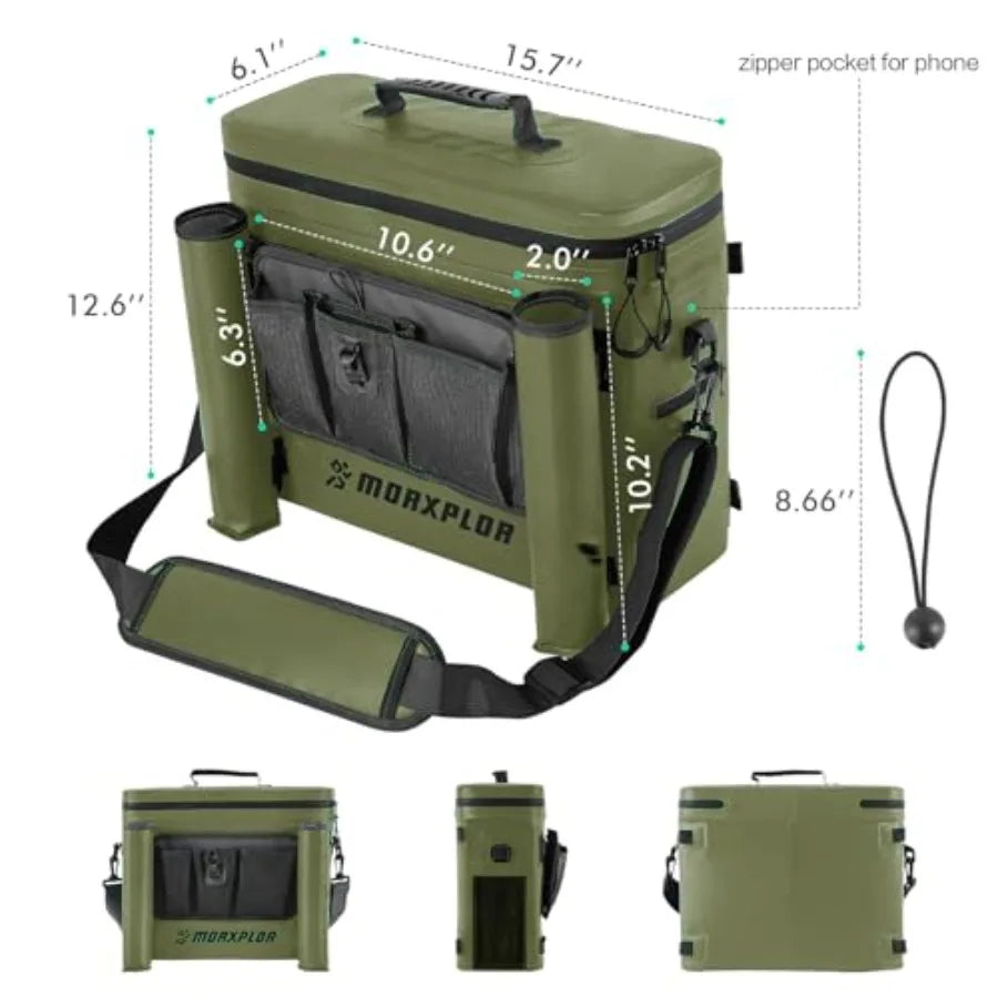 Kayak Cooler Bag Waterproof Portable Ice Chest For Kayakers Beach Travel And Outdoor Adventures