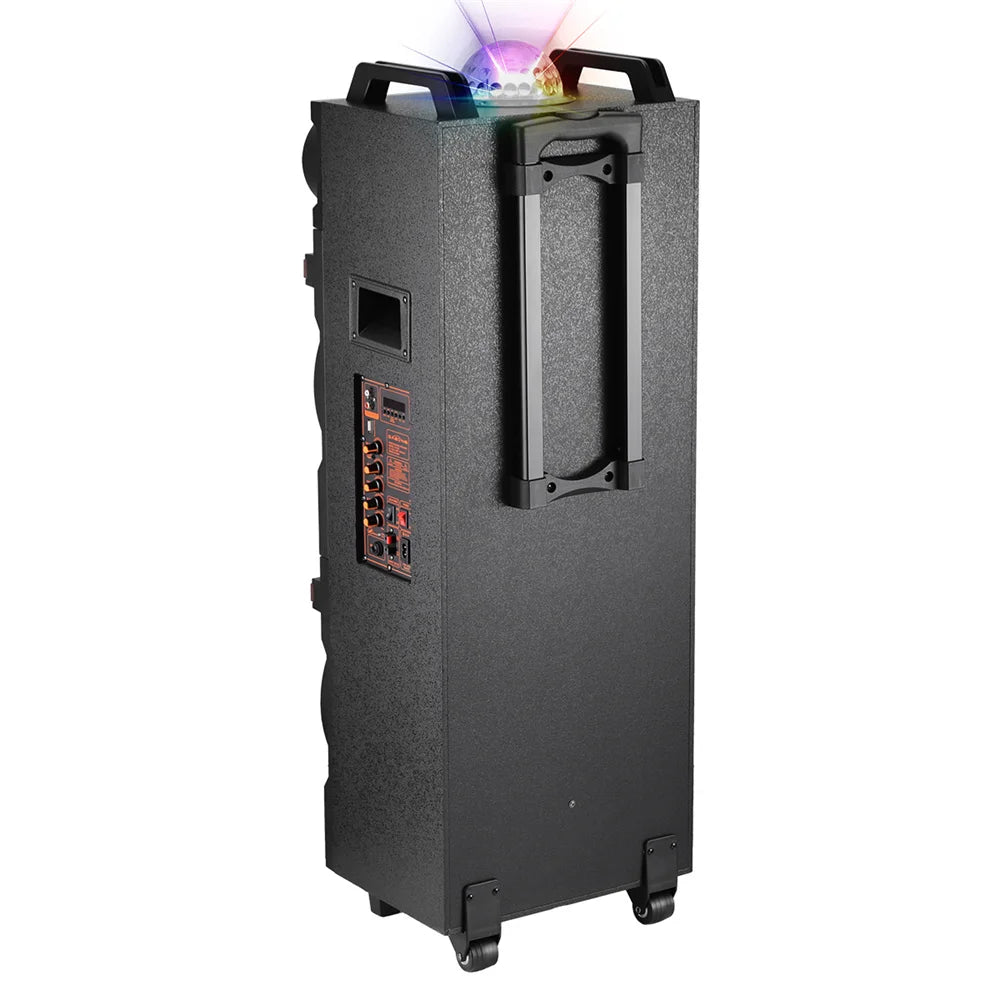 CURUK 9000W Portable Party Bluetooth Speaker USB FM TF LED