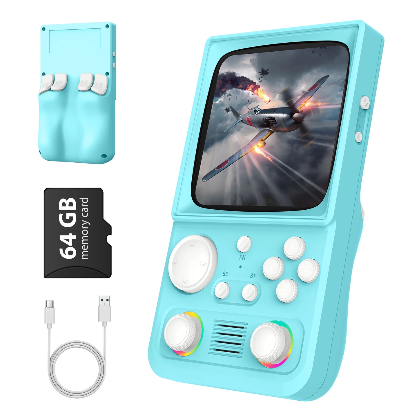 AISLPC R36T MAX Retro TV Handheld Game Console With WiFi