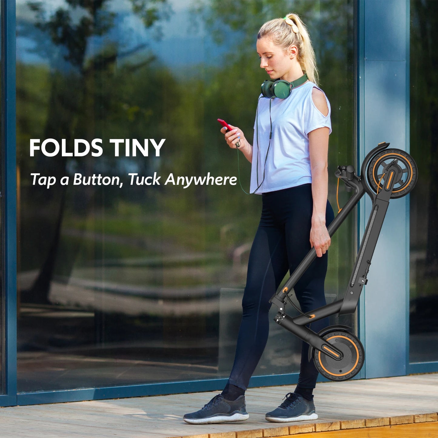 Osboo Electric Scooter For Adults With Suspension