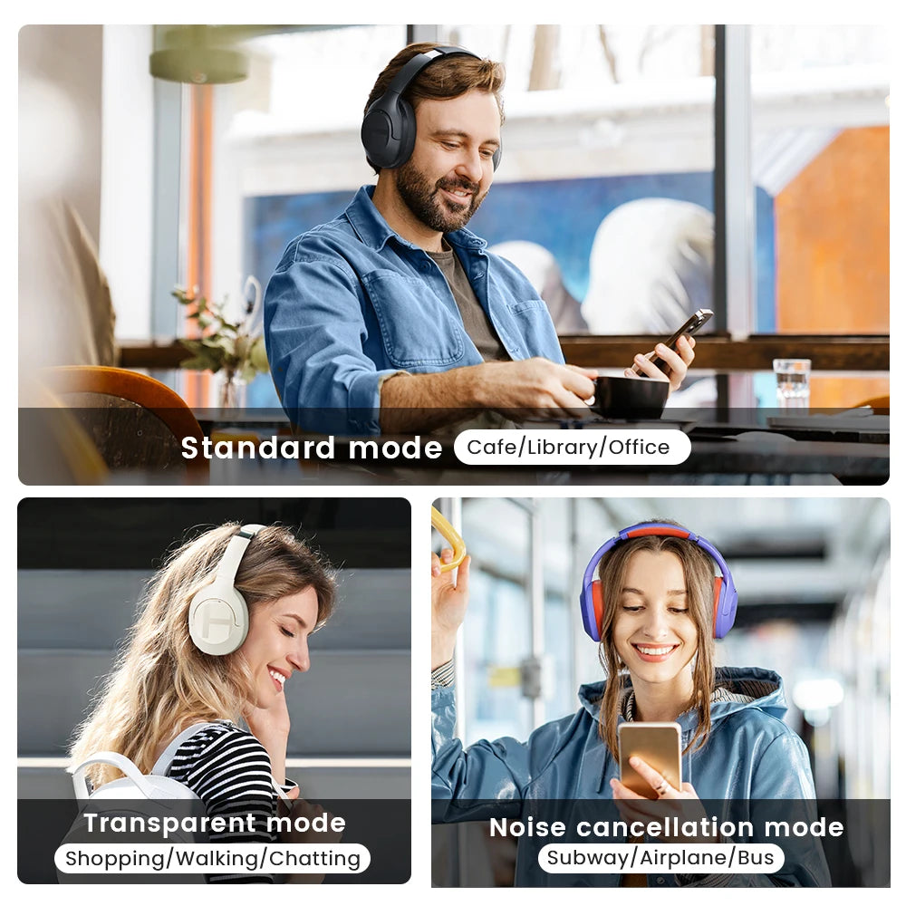 Haylou S35 ANC Wireless Headphones With 60 Hour Playtime