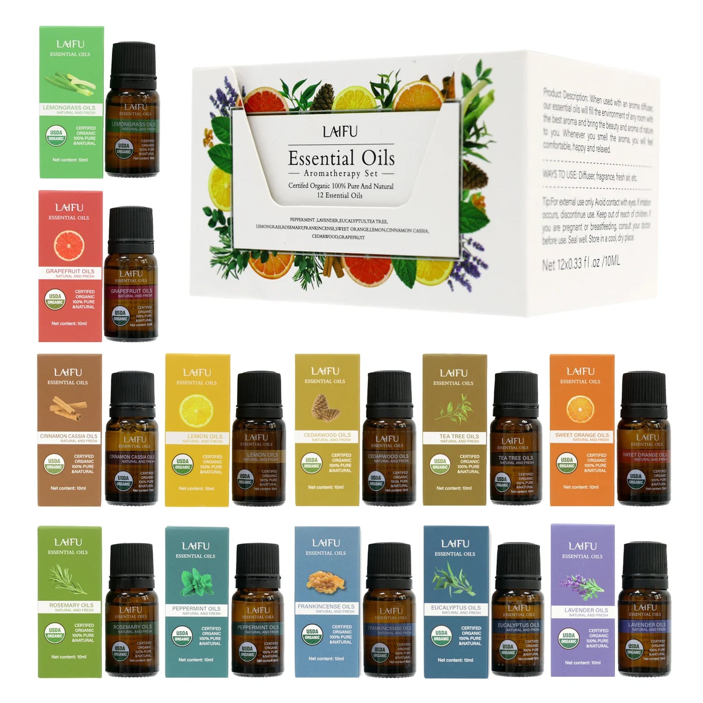 Sweet Dreams Aromatherapy Essential Oil Set For Diffuser Sleep