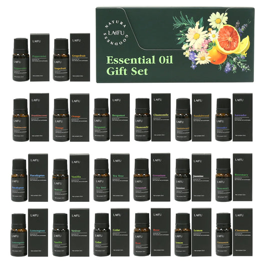 Miflame Water Soluble Essential Oil Set For Diffusers Humidifiers Aromatherapy