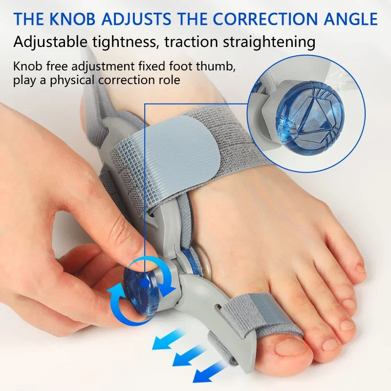 Unisex Bunion Splint Toe Straightener For Big Toe Pain Relief