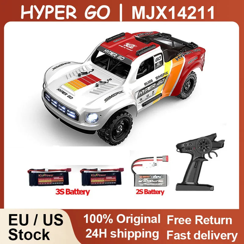 Hyper Go 4WD RC Car By Jyscend Brushless Gyro Off Road Truck 75kmh For RC Hobbyists