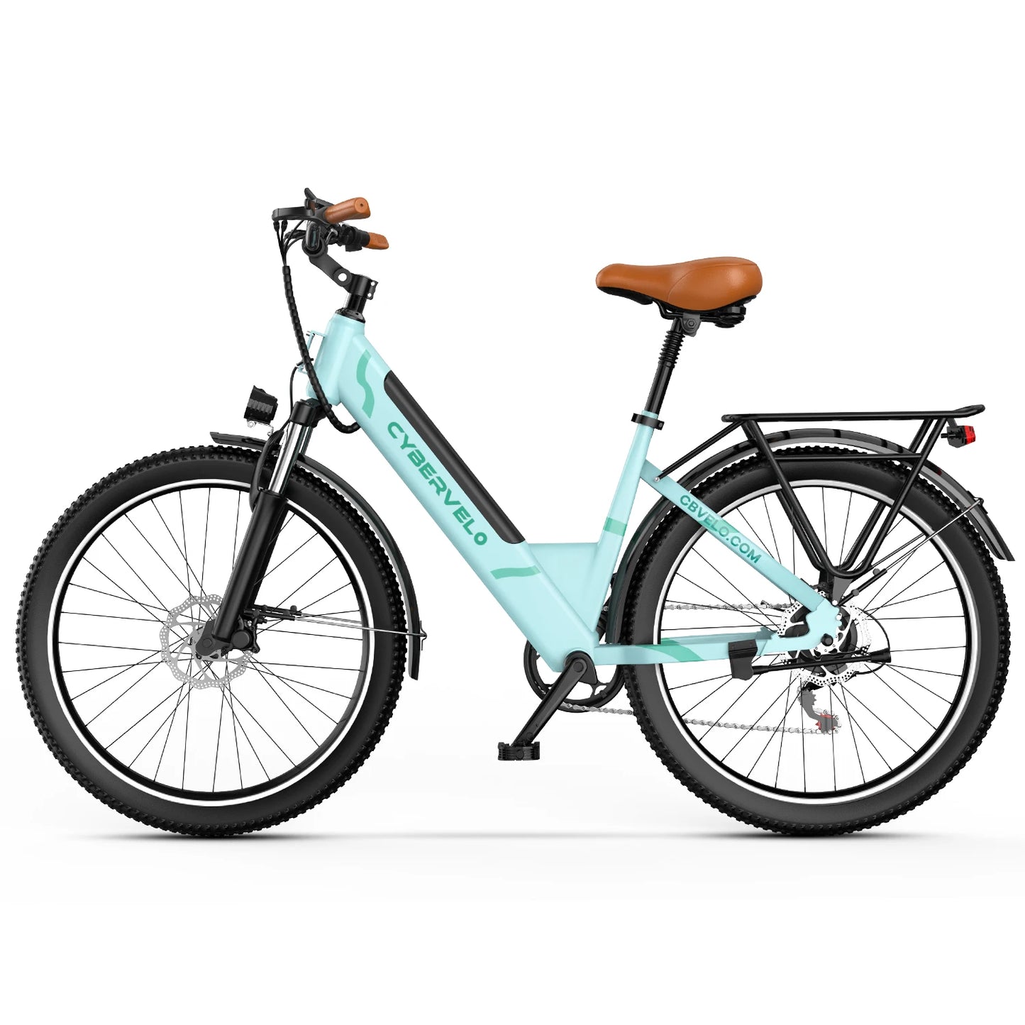 CYBERVELO Urban Commute Ebike Electric EK2 48V 1000W Motor