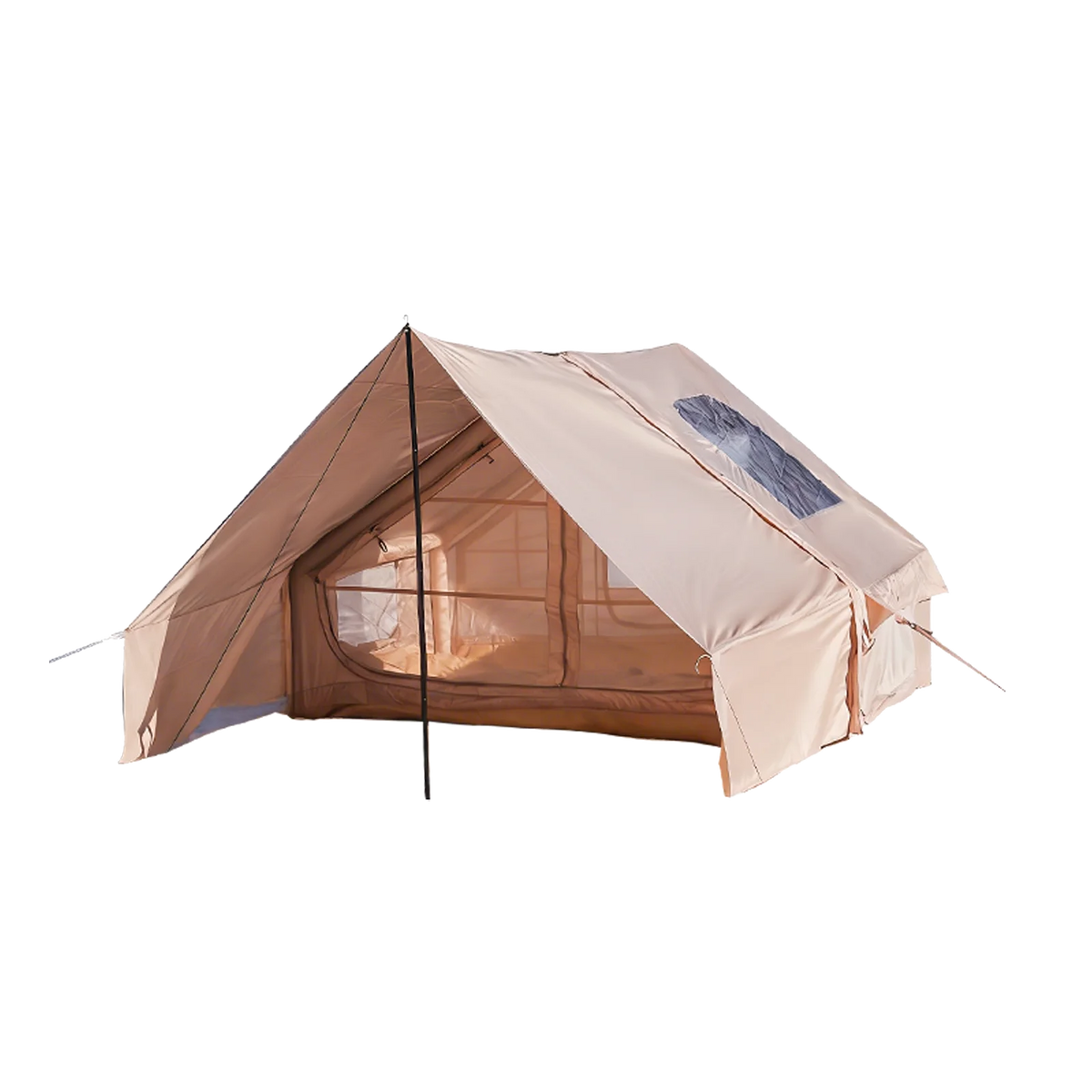 Pakicetus Inflatable Glamping Tent With Manual Pump And Weatherproof Design