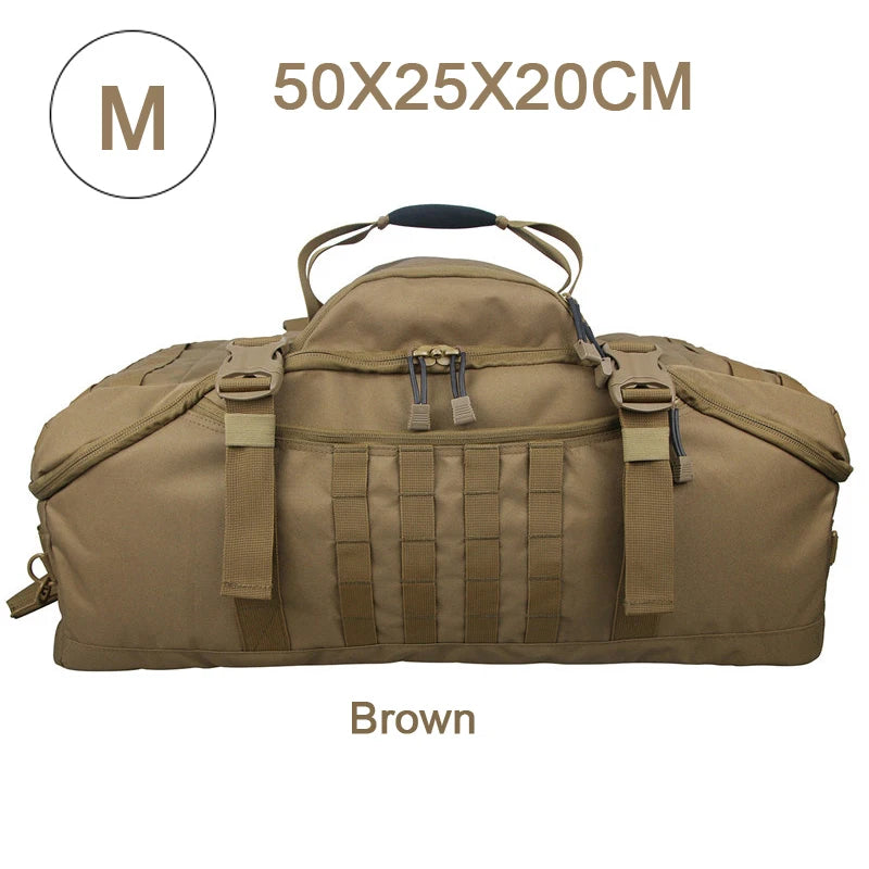 LQARMY Outdoor Tactical Backpack Molle Bag for Hiking Camping Travel