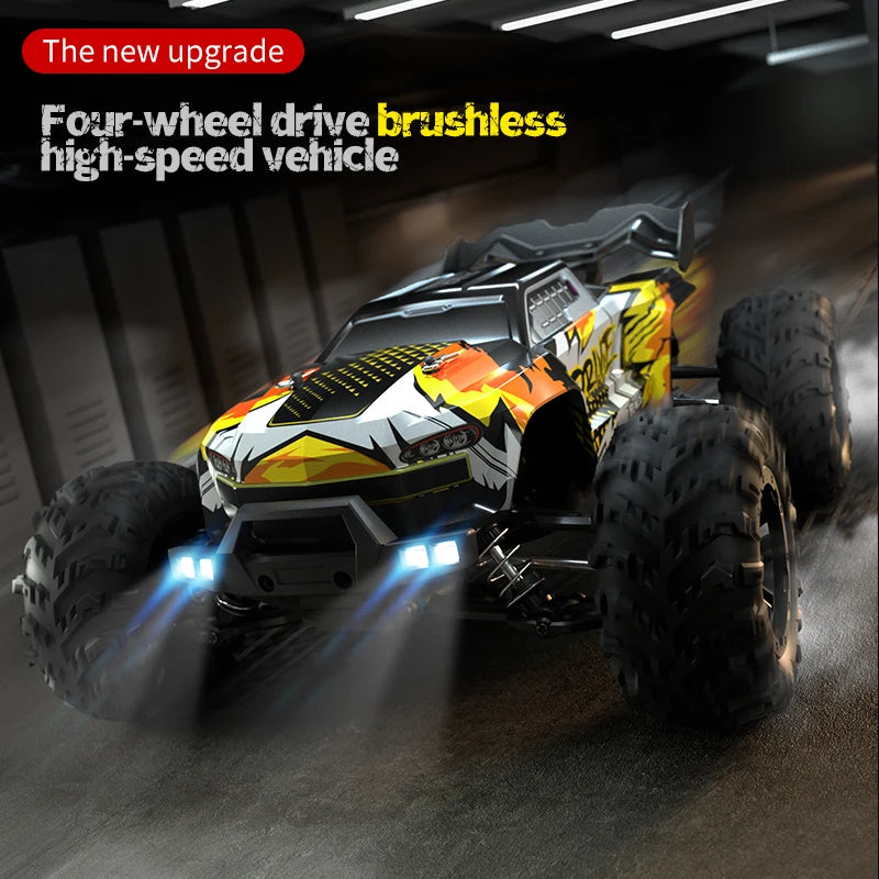 WLtoys 16101 Pro 116 Scale High Speed 4WD RC Car With LED Light