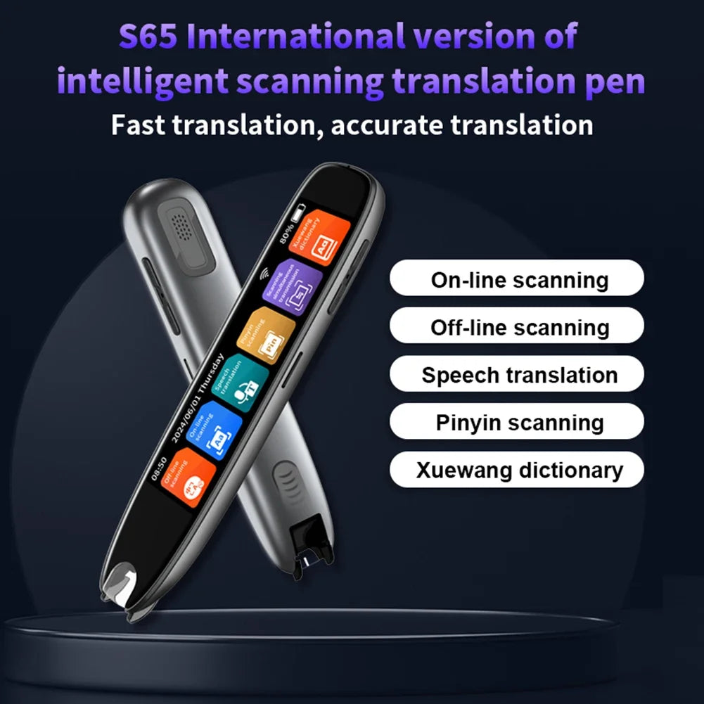 Alloet S65 142 Languages Translator Smart Voice Pen