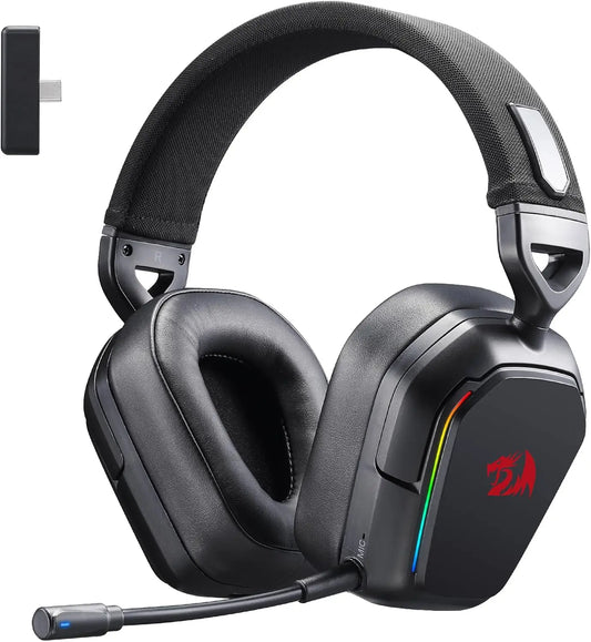 Redragon H868 Wireless RGB Gaming Headset 7.1 Surround Sound
