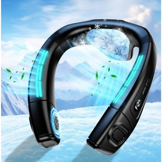 Neck Fan Air Conditioner Wearable Personal AC 360 Degree Airflow