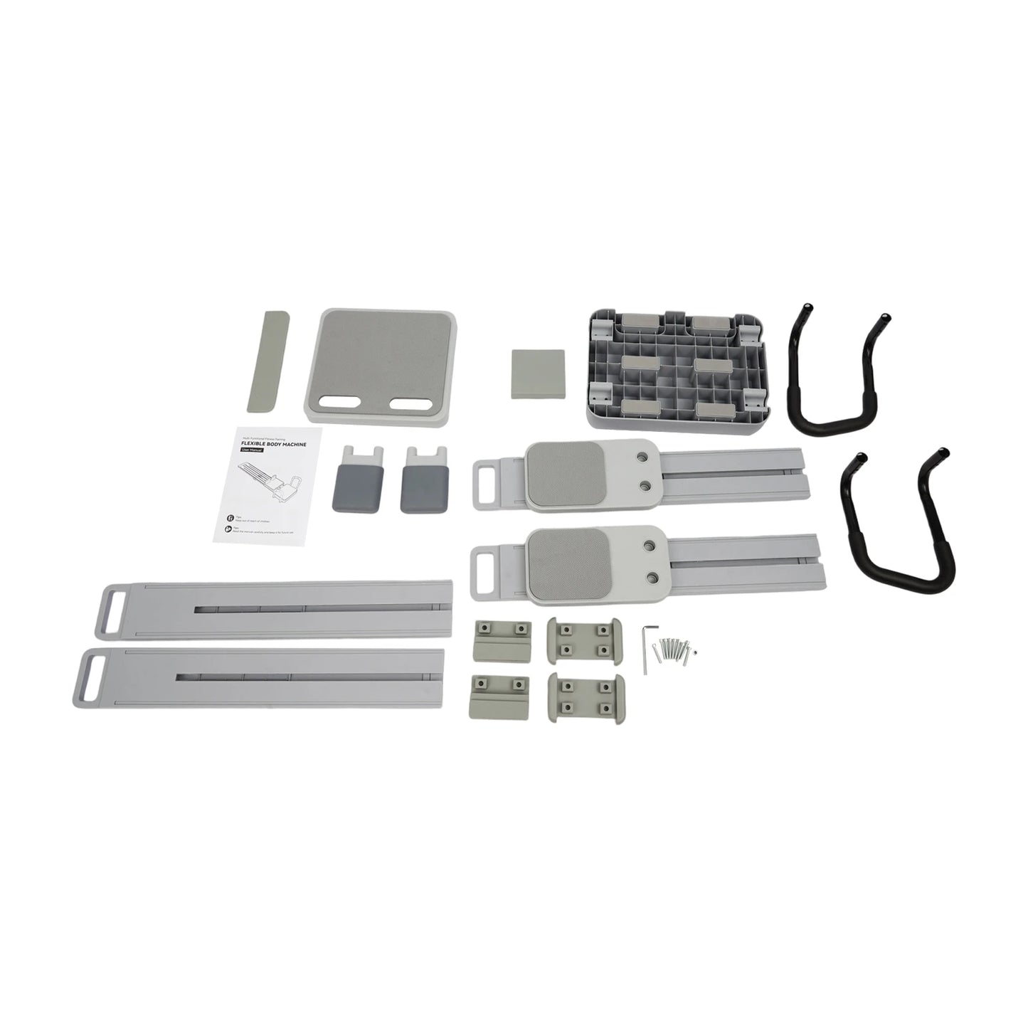 Multifunctional Pilates Reformer Board With Adjustable Resistance