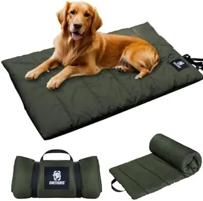 OneTigris Premium Washable Non Slip Dog Bed For Large Dogs Indoor Outdoor Use Water Resistant Pet Mattress 3.6x2.2ft
