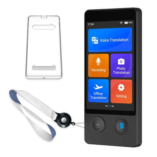 Wooask W12 Translator Two Way Real Time Voice Translation Device 144 Languages