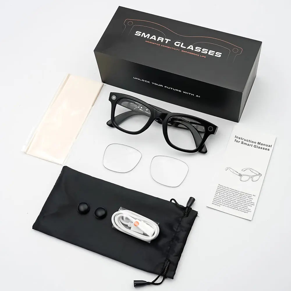 SANVNET GS4 MAX Smart Eyewear 8MP Camera Sunglasses With AI