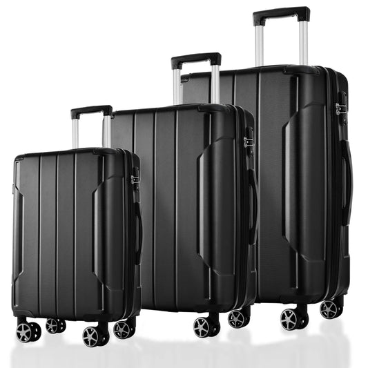Hardside ABS Luggage Set With TSA Lock For Family Travel