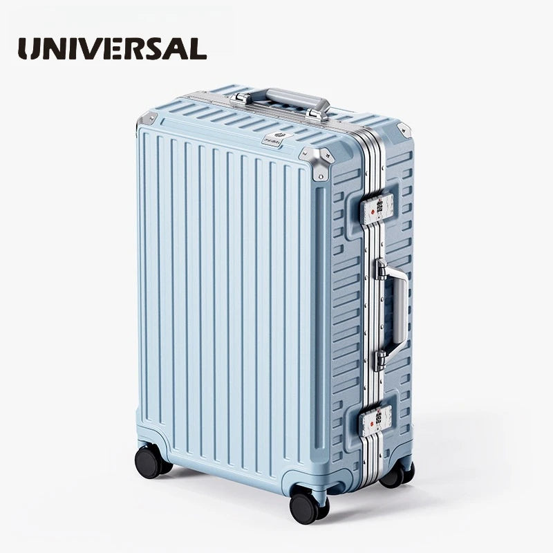 Durable Polycarbonate Luggage Set Two Piece With Universal Wheels