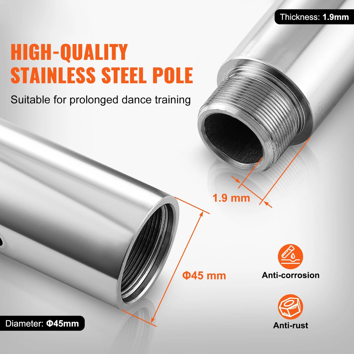 SucceBuy Professional Dancing Pole For Fitness Strength Training