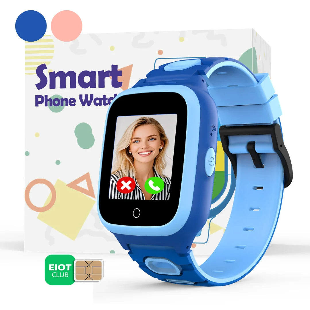 4G Kids GPS Smartwatch With Video Calling And Voice Chat