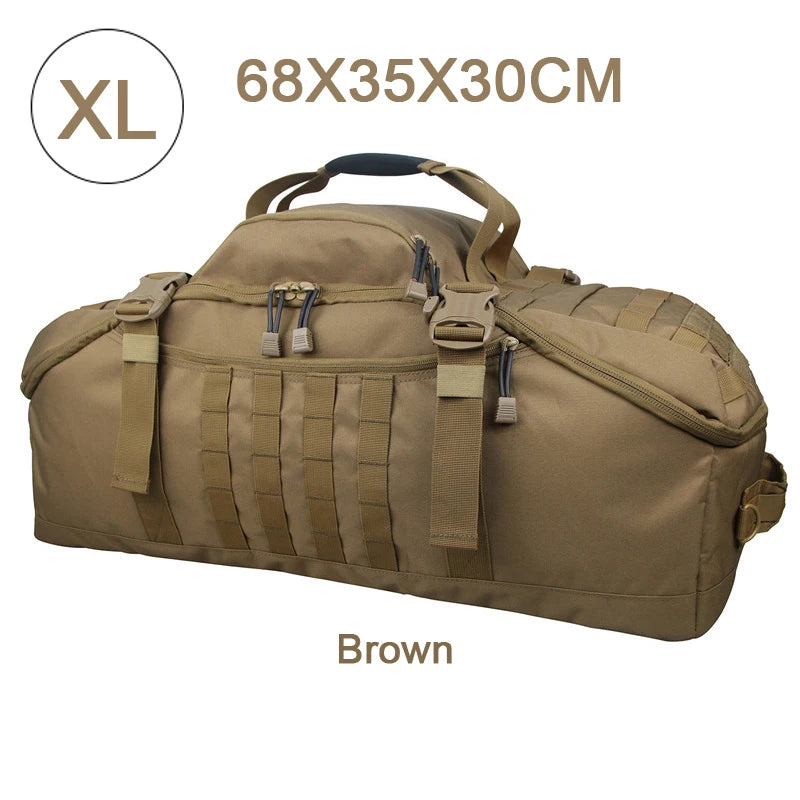 LQARMY Outdoor Tactical Backpack Molle Bag for Hiking Camping Travel