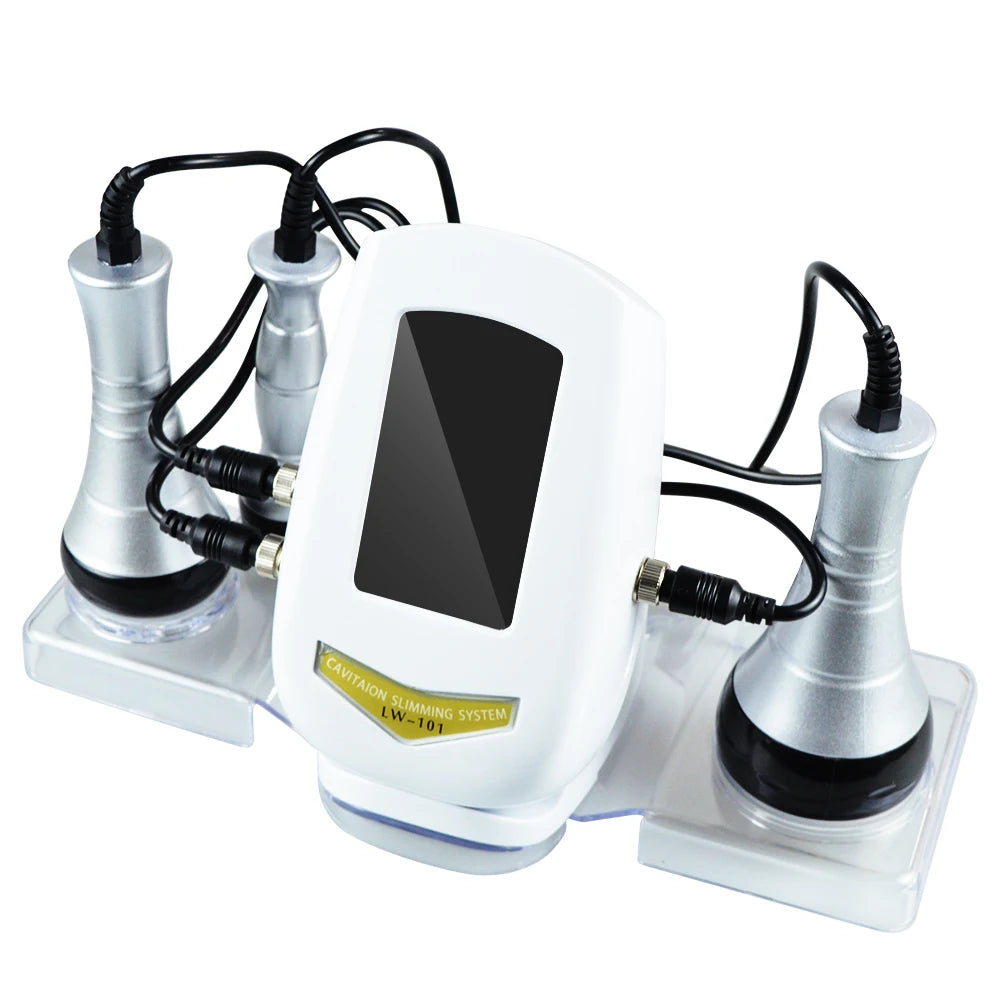 Moonic 3In1 Cavitation Slimming Massage Beauty Device Facial Body Tightening