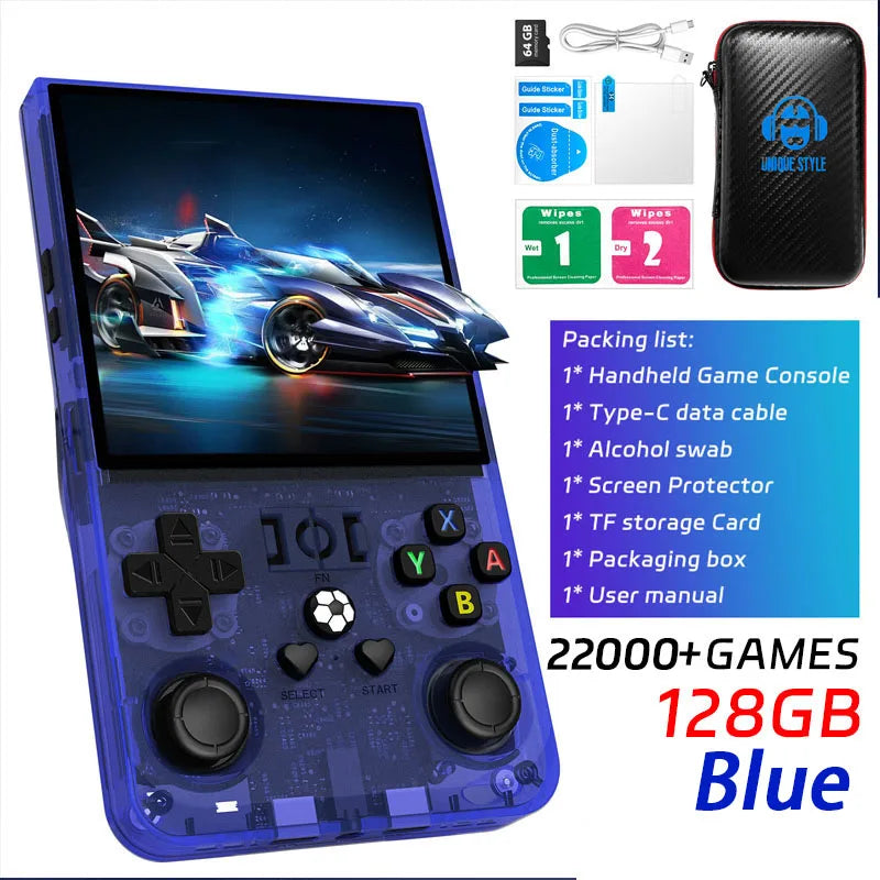 AISLPC R36MAX Retro Handheld Game Console Portable Pocket Player