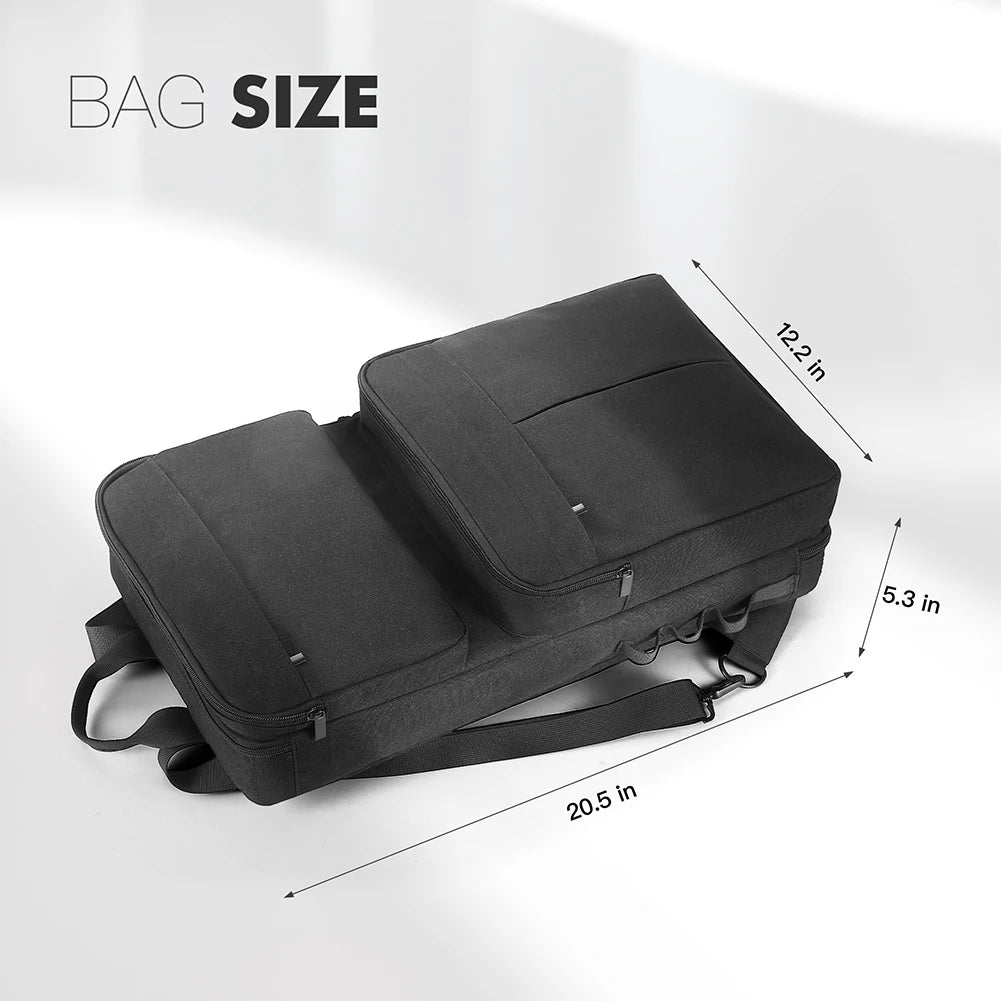 HOSPORT DJ Controller Case Backpack For Pioneer DDJ400 Roland DJ202