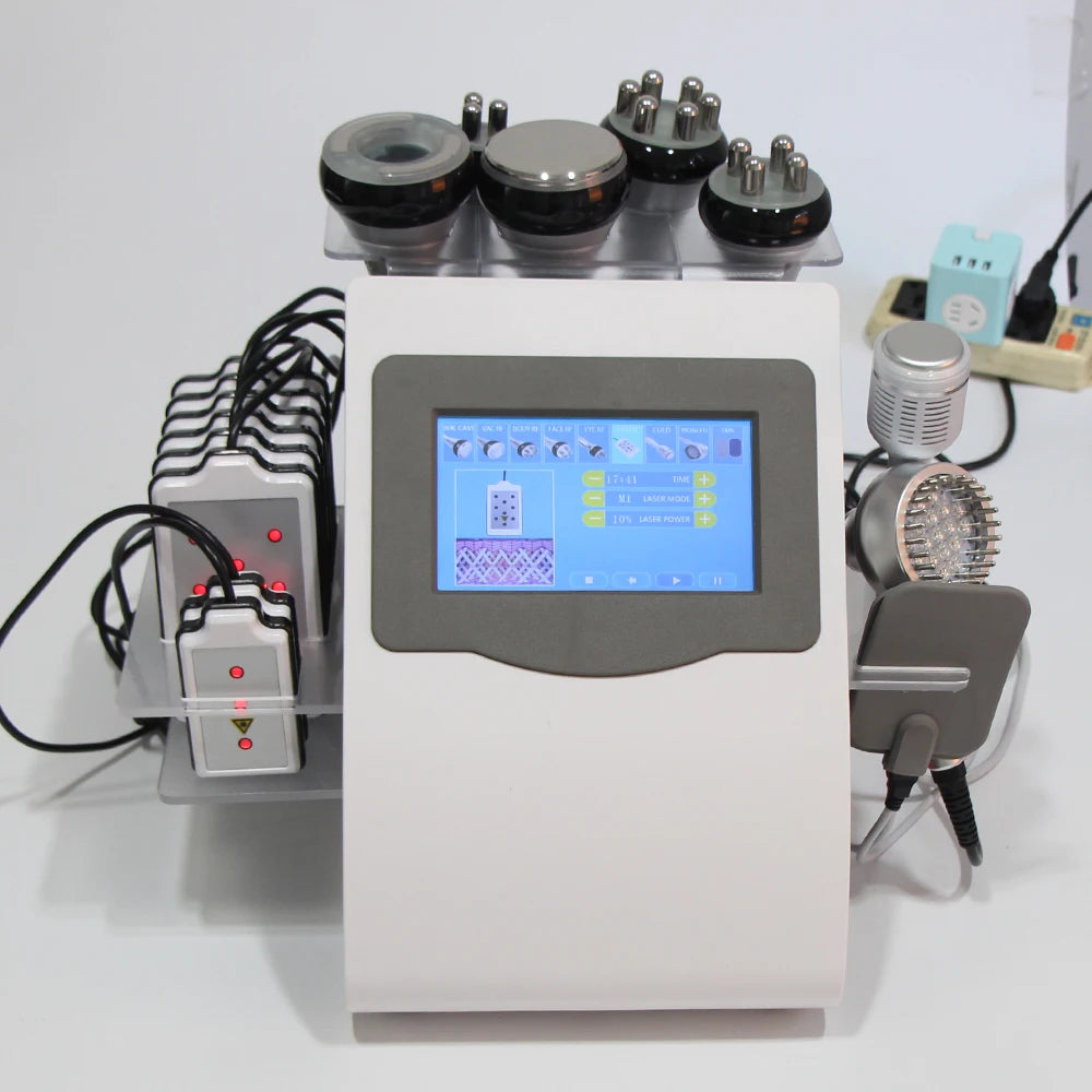 AOKO Cavitation 80k Machine 9 In 1 Skin Tightening Tool For At Home Spa Use Non Invasive Facial Lift