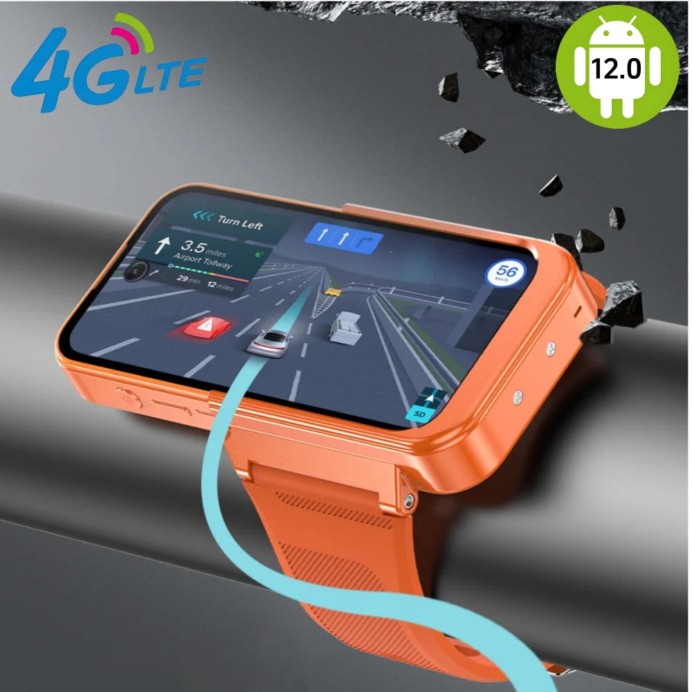 Zestbolt Q333 Mini Android 12 Smartwatch With 4G Dual SIM