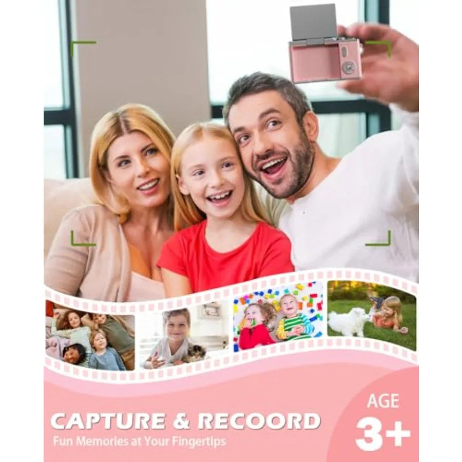 4K Digital Camera With 48MP 1080P Video And Flip Screen