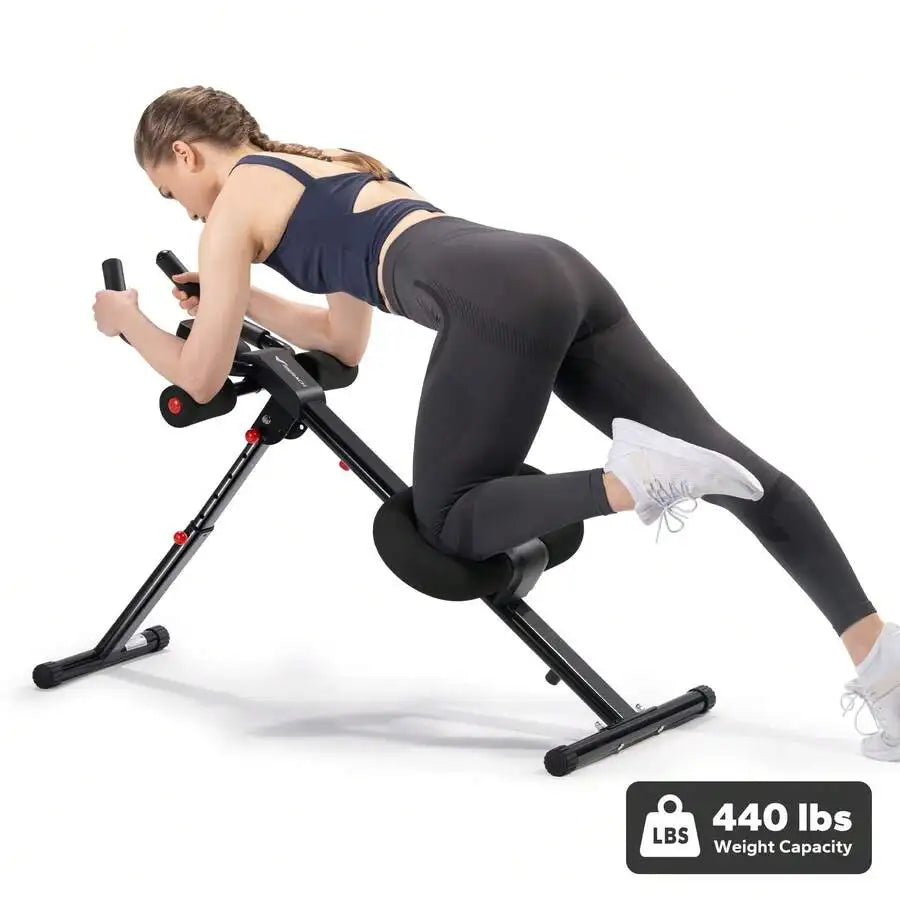Adjustable Foldable Ab Trainer Machine For Effective Abdominal Training