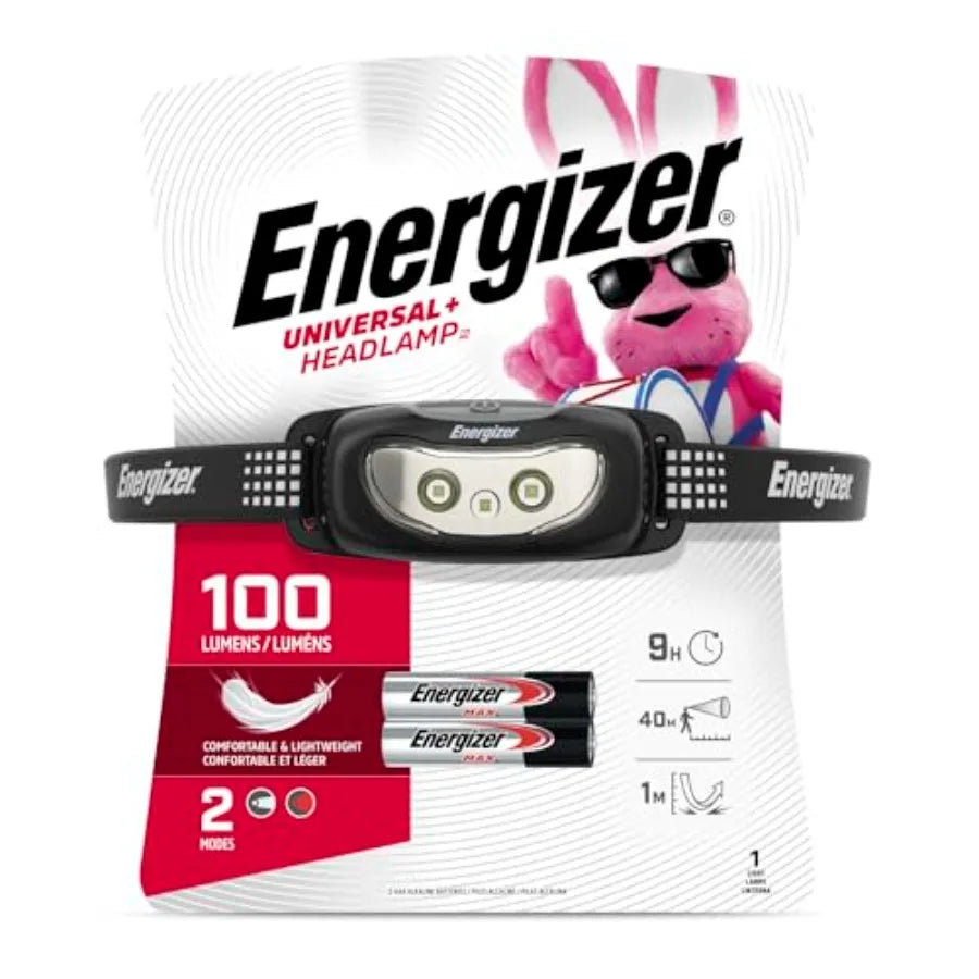 Universal LED Headlamp for Camping, Hiking, Outdoor Work and Emergencies