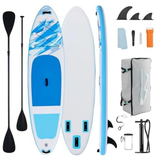 Inflatable Stand Up Paddle Board Ultra Stable Wide Design With PVC Drop Stitch Material For Outdoor Water Sports