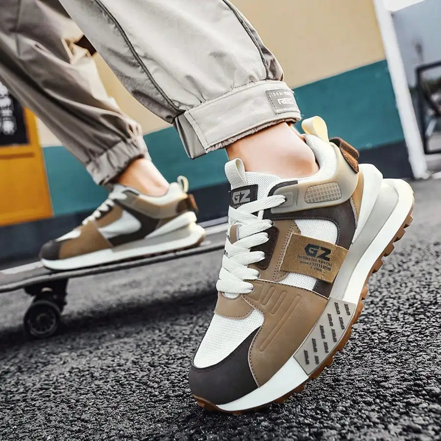 Men's Casual Sports Shoes, Fashionable Styles, Thick Soles, Versatile, College Style, Comfortable Men's Shoes, Couple Shoes.sx25081809744456654