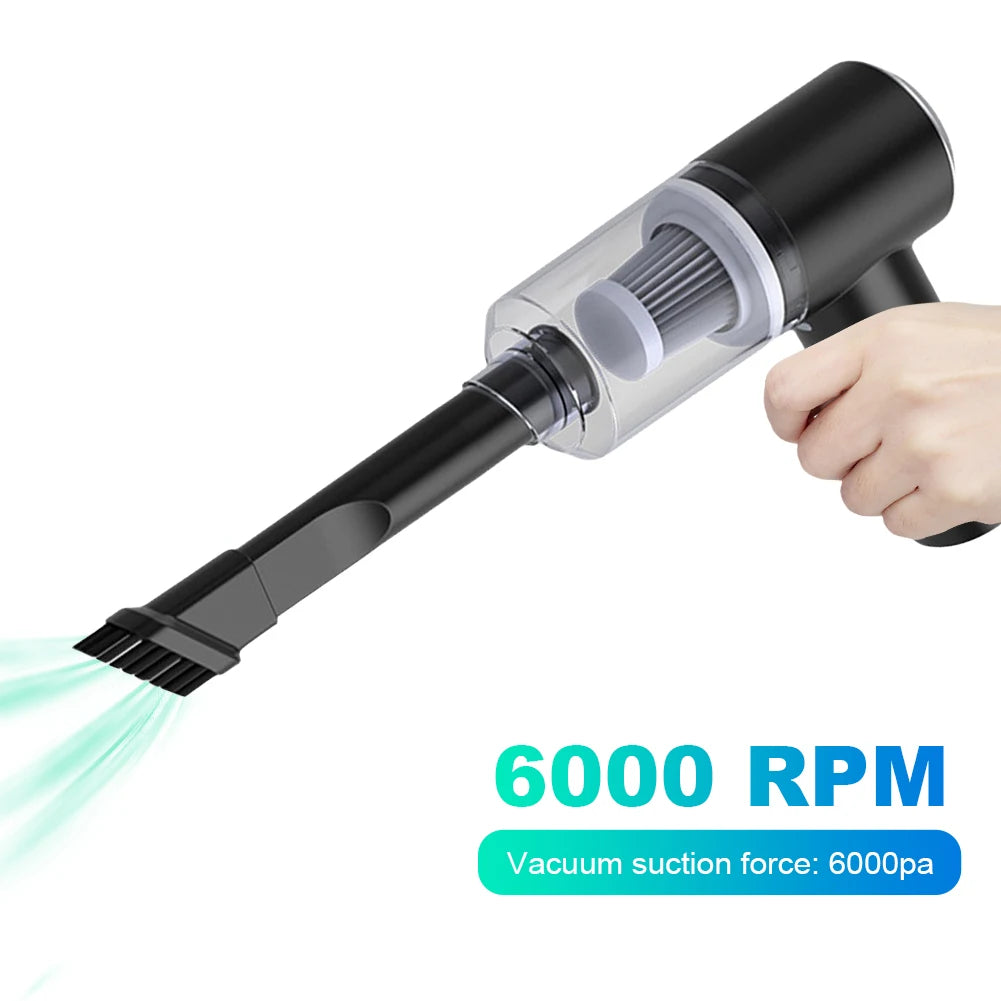 Alloet Cordless Handheld Vacuum Cleaner 6000Pa 120W