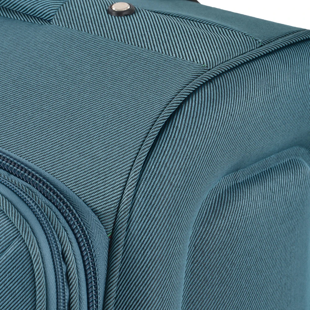 Softside Luggage Expandable Three-Piece Set With TSA Lock