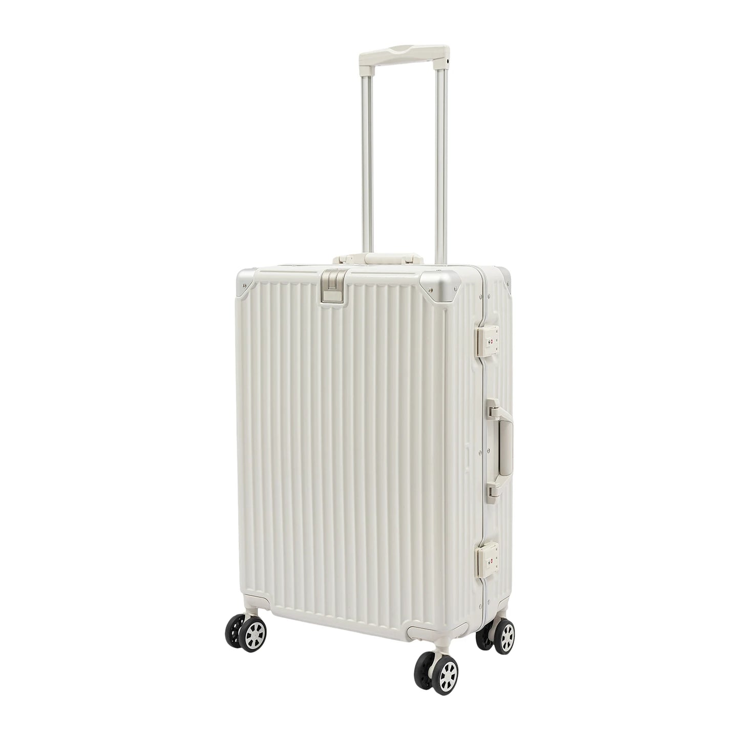 Expandable PC Hard Shell Luggage With Spinner Wheels TSA Lock