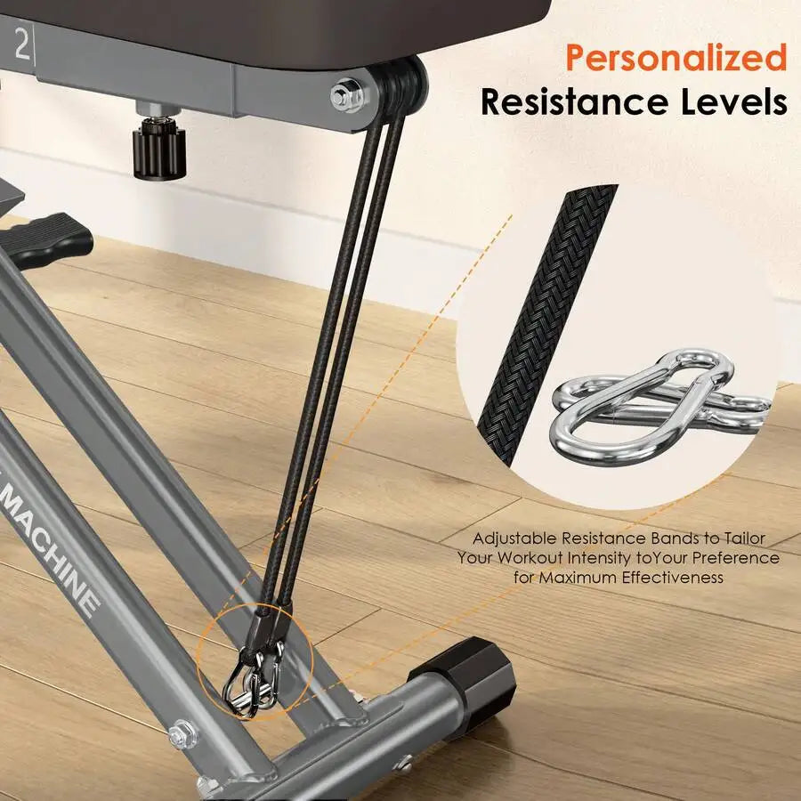Five Position Adjustable Squat Trainer For Hip Leg Home Exercise